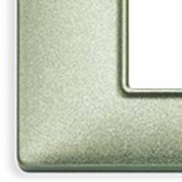Ramka ozdobna, metal, 2M-centr., metaliczny zielony