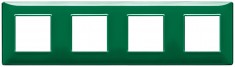 Ramka ozdobna 8M (2+2+2+2) 71mm Reflex emerald