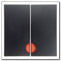 Klawisze z czerwoną soczewką; antracyt; B.1/B.3/B.7 Glas Numer katalogowy: 16271606
