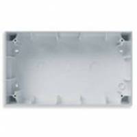 Surface mounting box Silver