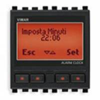 Zegar alarmem, 120-230V, 2M, antracyt