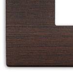 Ramka ozdobna Classic, 2M-centralnie (do puszki 3M), drewno naturalne, wenge