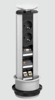 EVOline Port Multimedia srebrne