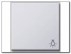 Klawisz symbol światła Gira TX_44 (IP 44) biały